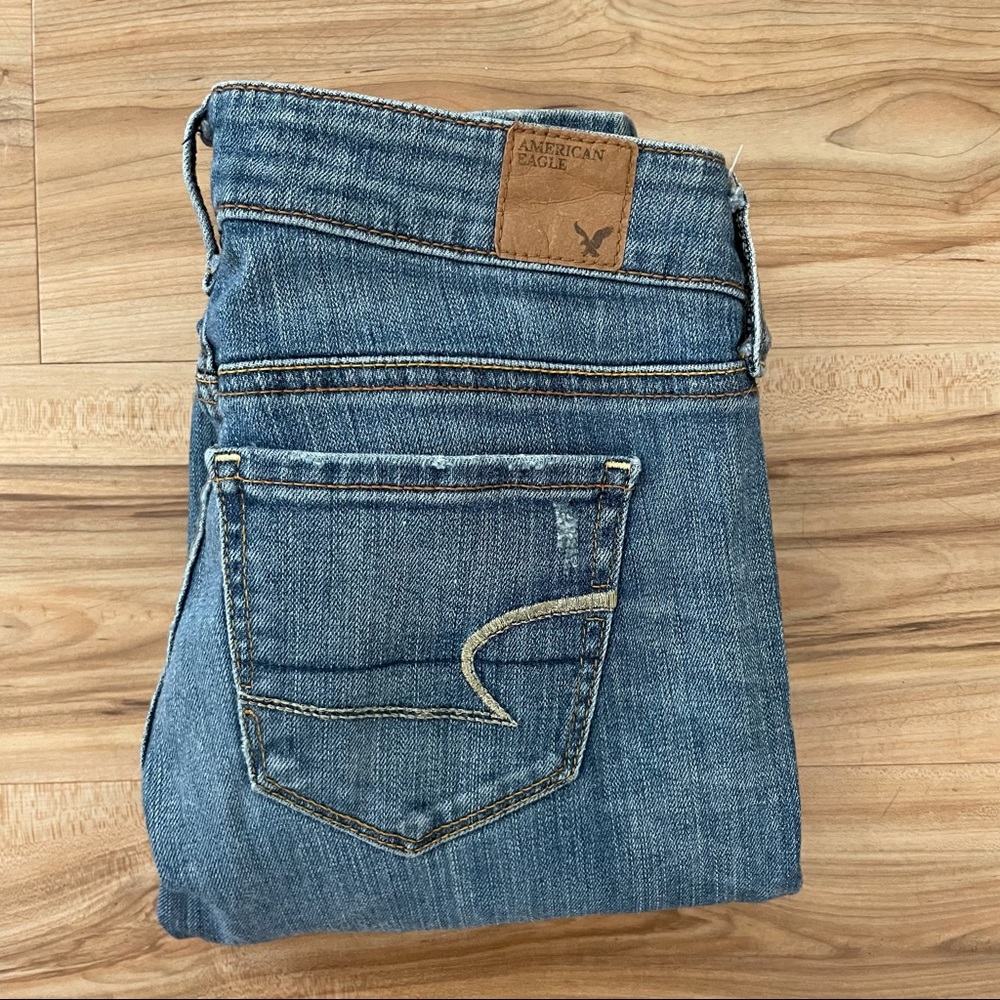 American Eagle Distressed Skinny Jeans